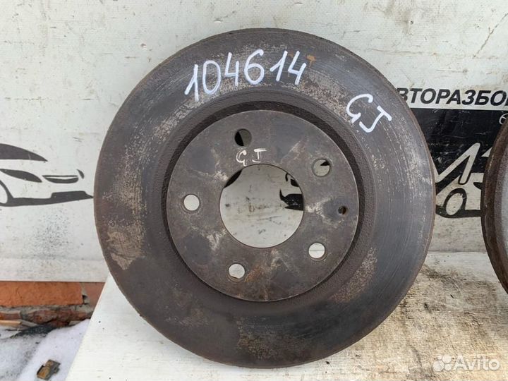 Диск тормозной передний Mazda 6 GJ