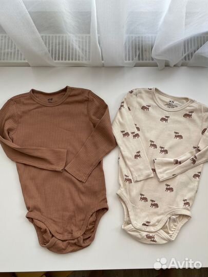 Боди для девочки hm новый 86