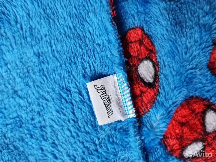 Детский халат для мальчика 110 116 Человек паук