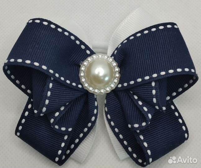 Бантики ручной работы на резинке