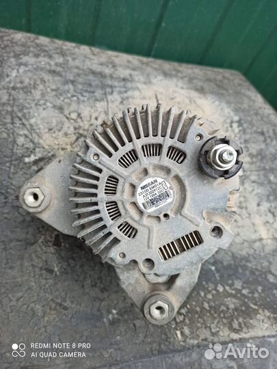 Генератор nissan tiida