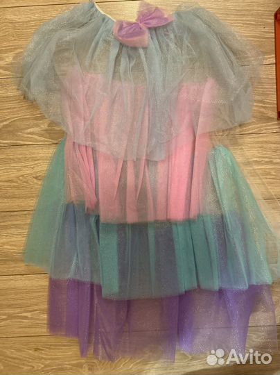 Платье единорожки 146 см hm zara