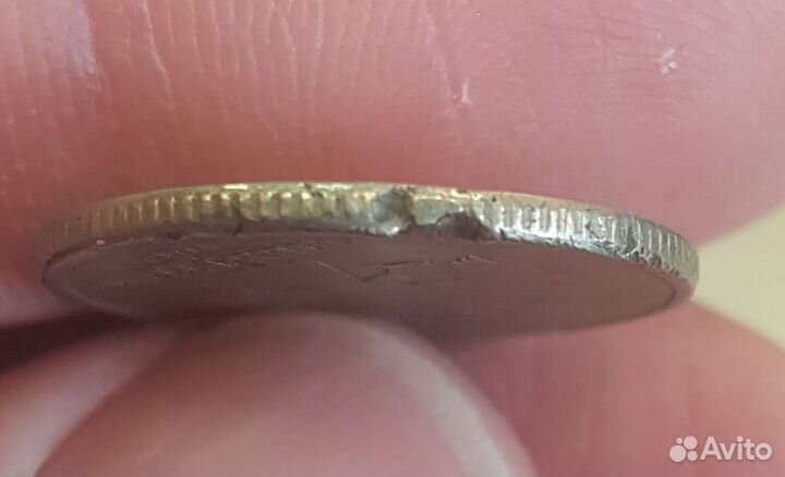 Монета с браком