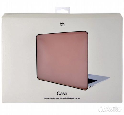 Кейс для MacBook Pro 13 розовый