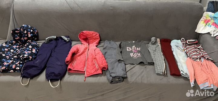 Вещи пакетом 104-110