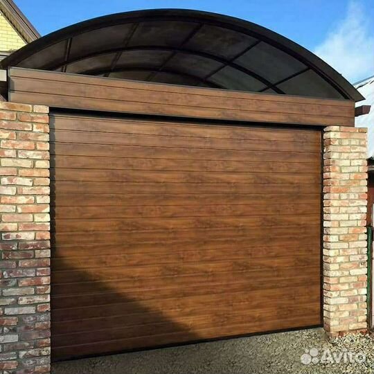 Секционные гаражные ворота