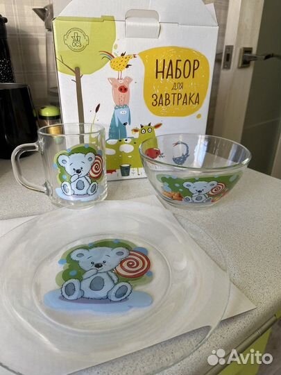 Набор детской посуды