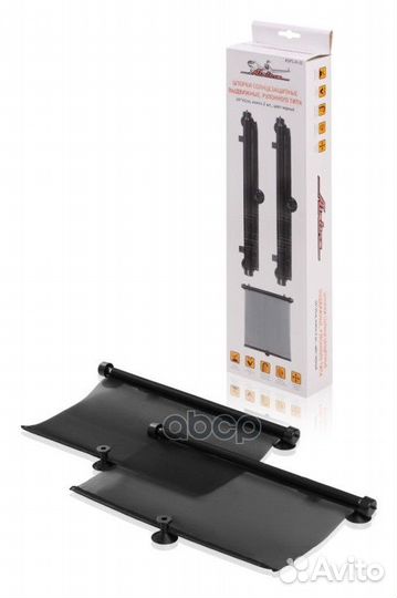 Шторки солнцезащитные выдвижные, рулонного типа