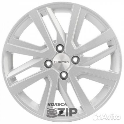 Khomen KHW 1609 6x16 4*100 ET41 DIA60.1 G-Silver