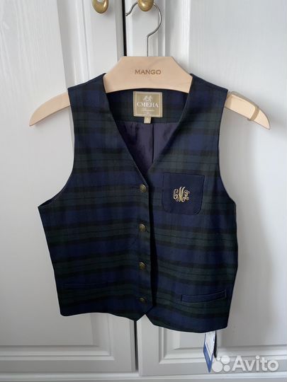 Жилет школьный для девочки 158