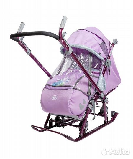 Санки коляска Nika новые