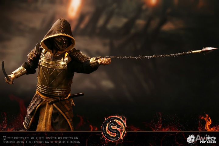 Poptoys EX049 Mortal Kombat Scorpion 1/6