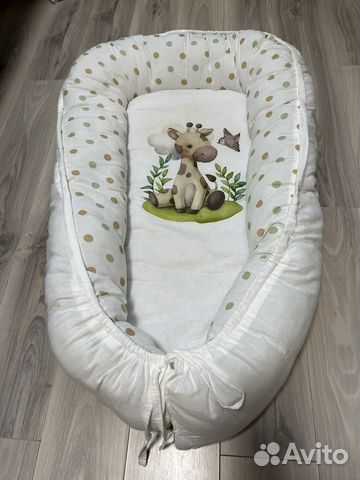 Кокон для новорожденных с кокосовой вставкой