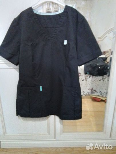 Медицинская одежда черная М