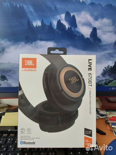 Беспроводные наушники jbl накладные