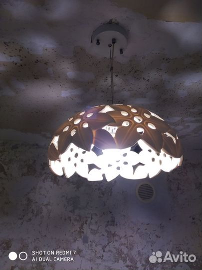 Потолочная люстра керамика новая