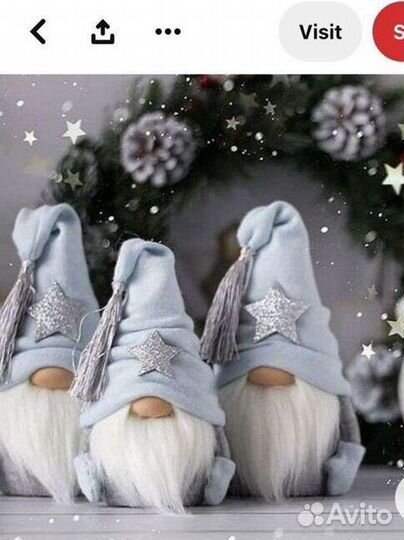 Новогодние поделки Гномы