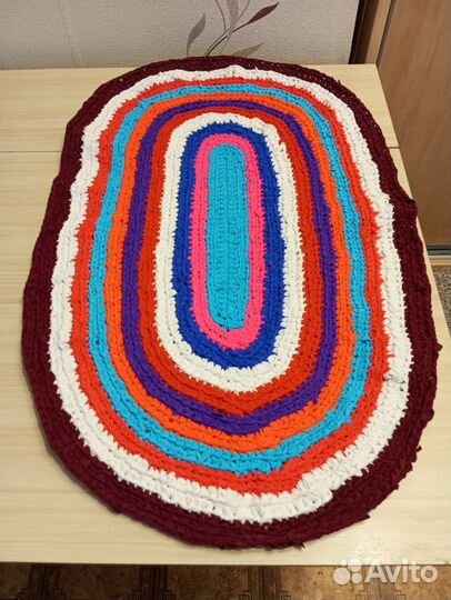 Коврики вязаные