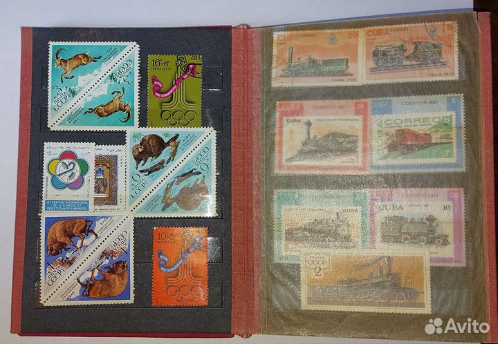 Альбом с марками СССР