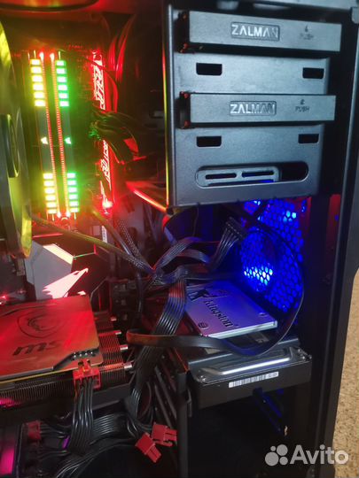 Пк в сборе intel i7 8700k+aorus z370 gaming 5+2060