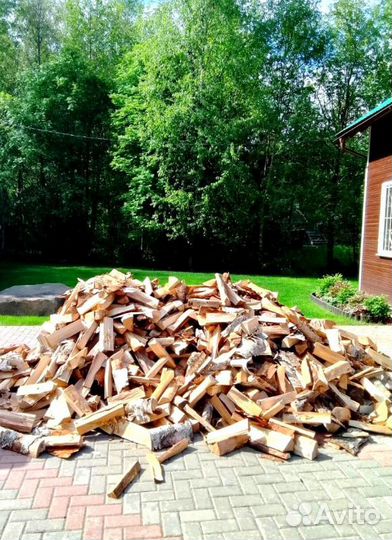 Дрова колотые Осиновые любого объема