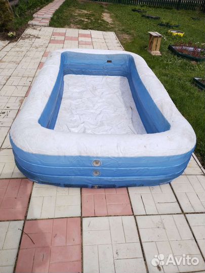 Детский надувной бассейн intex