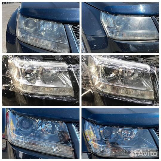 Полировка и бронирование фар