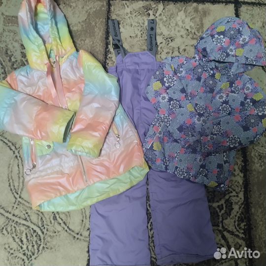 Демисезонные куртки+штаны
