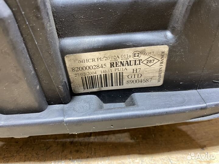 Фара передняя левая Renault Laguna 2 дорест 142197