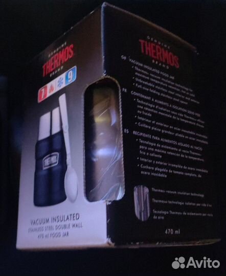 Новый термос thermos SK3000 RSM 0,47 л