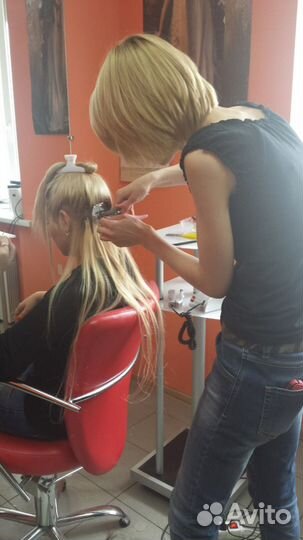 Обучение наращиванию волос