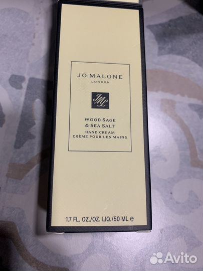 Jo malone wood sage sea salt крем для рук