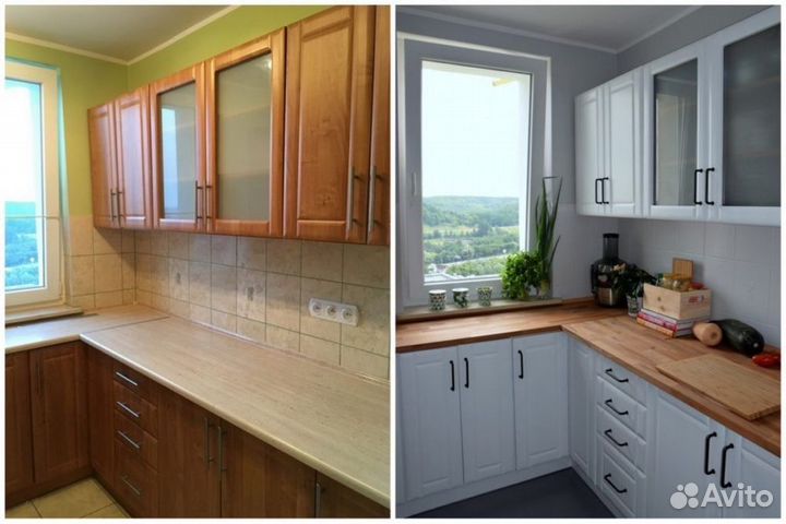 Замена фасадов напрямую с производства