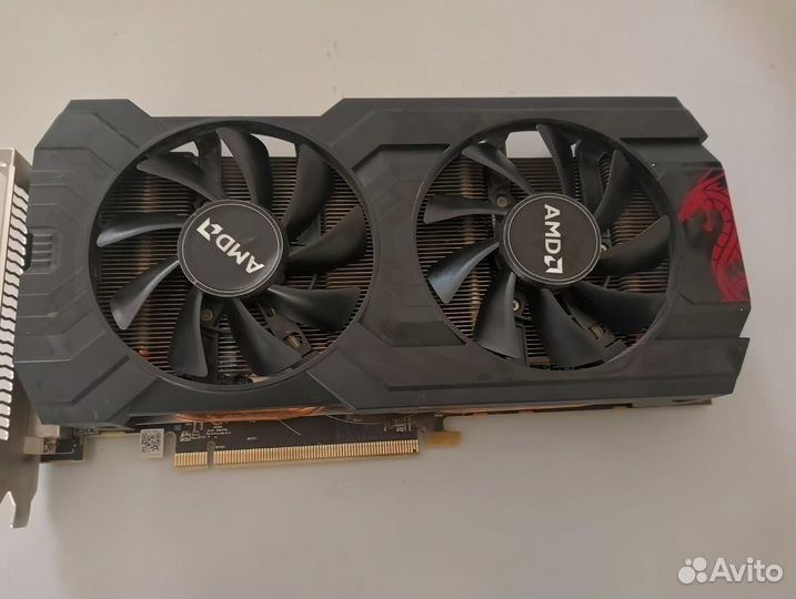 Видеокарта PowerColor rx570 8gb