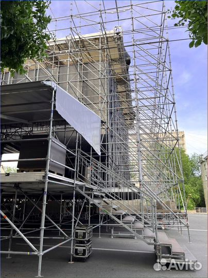 Сценические конструкции Layher аренда/продажа