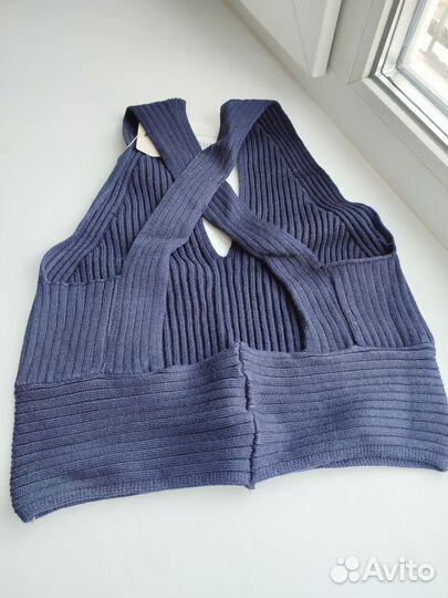 Кроп топ в рубчик