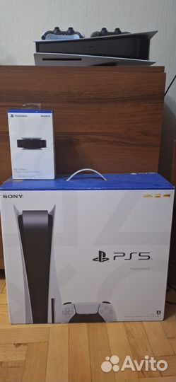 Sony playstation 5 ps5 с дисководом 2 джойстика