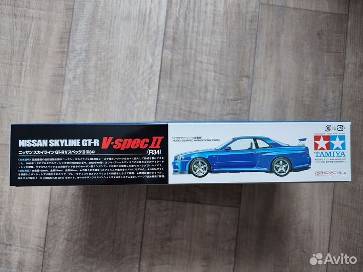 Tamiya 24258 1/24 Nissan Skyline R34 V Spec II