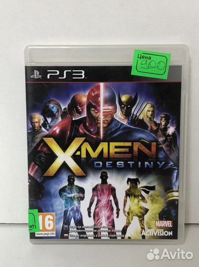 Диск X-men destiny для PS3