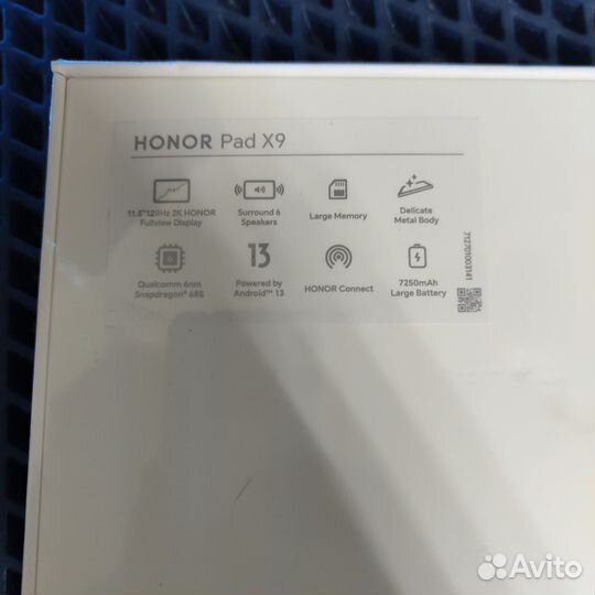 Планшет honor pad x9 lte 4/64