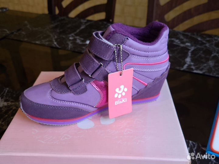 Ботинки для девочки подростковые