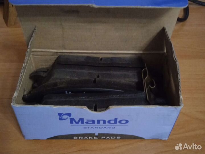 Тормозные колодки на Hyundai accent