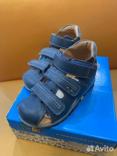 Сандалии для мальчика орто новые нат.кожа 30
