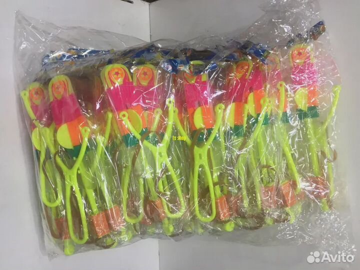 Светящиеся вертолётики с рогаткой оптом 92