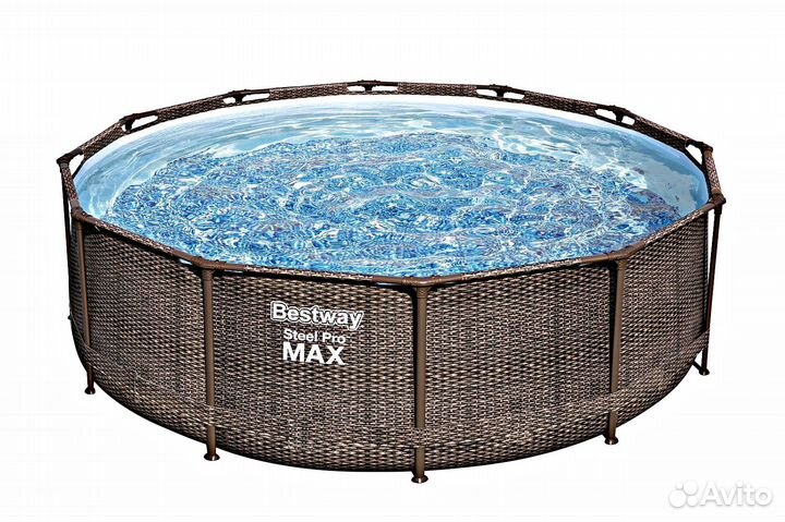 Бассейн для дачи Steel Pro Max 366х100см 