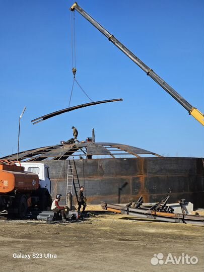 Резервуары битума / Теплоизоляция / Антикоррозия