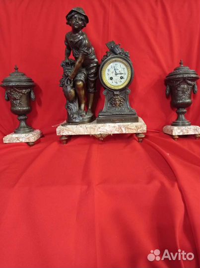 Часы каминные Франция