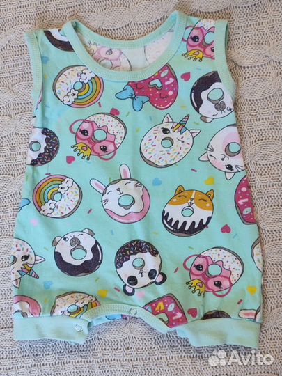 Боди песочник 62-68