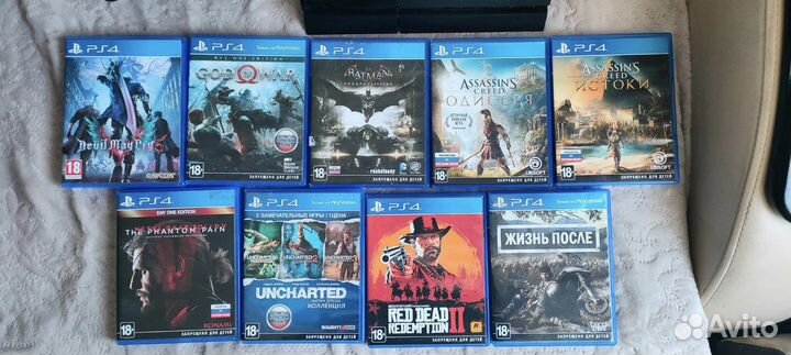 Sony PS 4/ sony playstation 4 с коллекцией игр