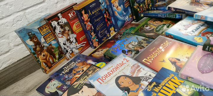Лицензионные cd-диски с мультфильмами Disney